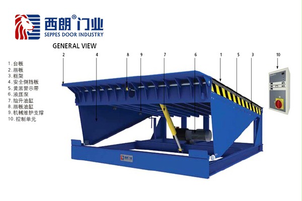 固定式液压登车桥 固定式液压登车桥