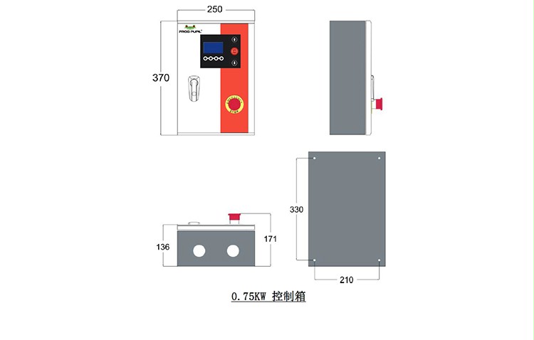 快速门控制箱